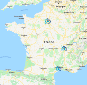 maps sevgen France sevgen